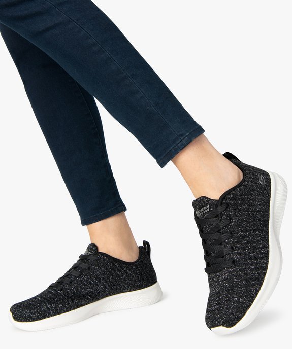 Baskets femme extra-légères en maille brillante – Skechers vue1 - SKECHERS - GEMO