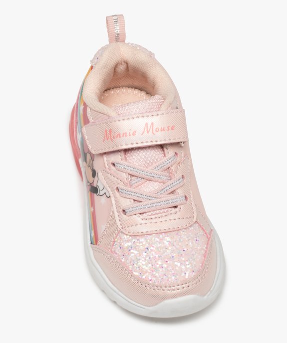 Baskets fille à semelle lumineuse Minnie Mouse – Disney vue5 - MINNIE - GEMO