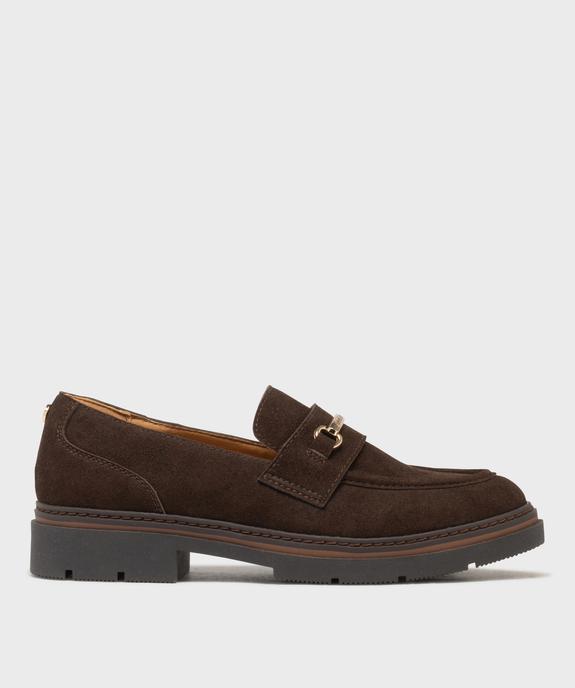 Mocassins en suédine femme - LuluCastagnette vue2 - LULUCASTAGNETTE - GEMO