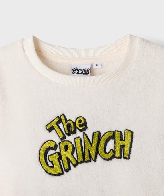 Pyjama polaire Noël garçon - The Grinch vue3 - THE GRINCH - GEMO