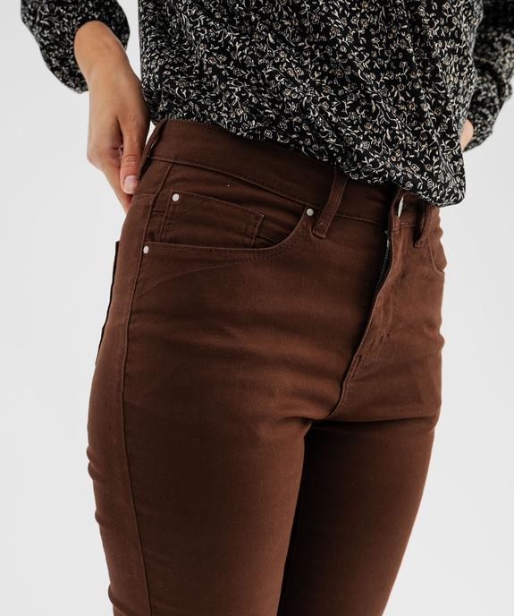 Pantalon coupe Regular taille normale femme vue2 - GEMO 4G FEMME - GEMO