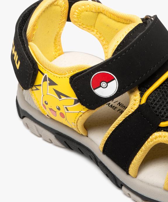 Sandales sport à bout et talon fermés imprimé garçon - Pokémon vue6 - POKEMON - GEMO