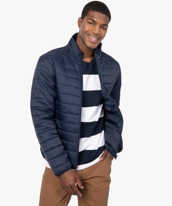 Doudoune homme légère à col montant vue1 - GEMO 4G HOMME - GEMO