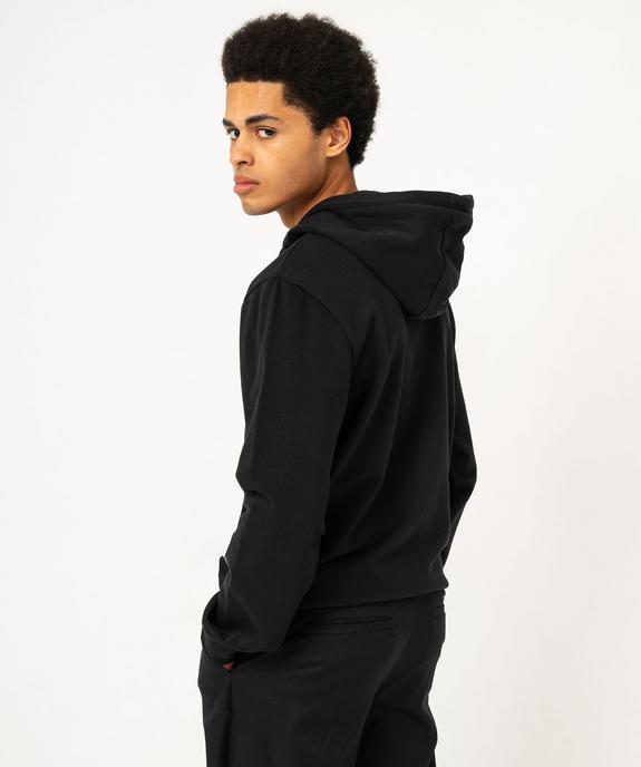 Sweat à capuche avec motif homme vue3 - GEMO (HOMME) - GEMO