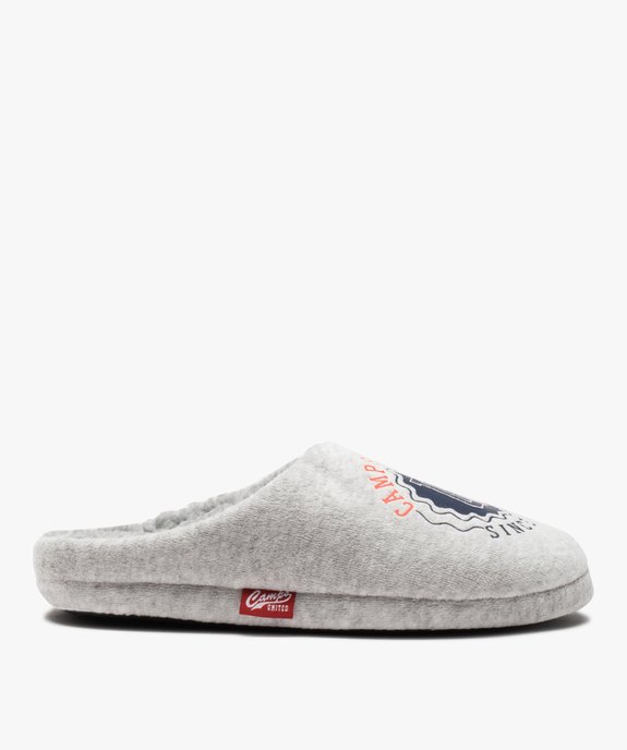 Chaussons garçon en velours doublés sherpa - Camps United vue1 - CAMPS UNITED - GEMO