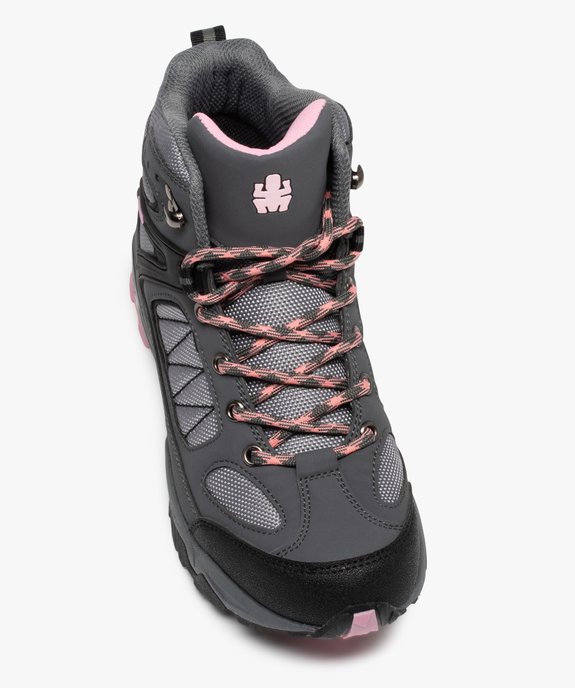 Chaussures de randonnée femme à lacets – Koh-Lanta vue5 - KOH-LANTA - GEMO