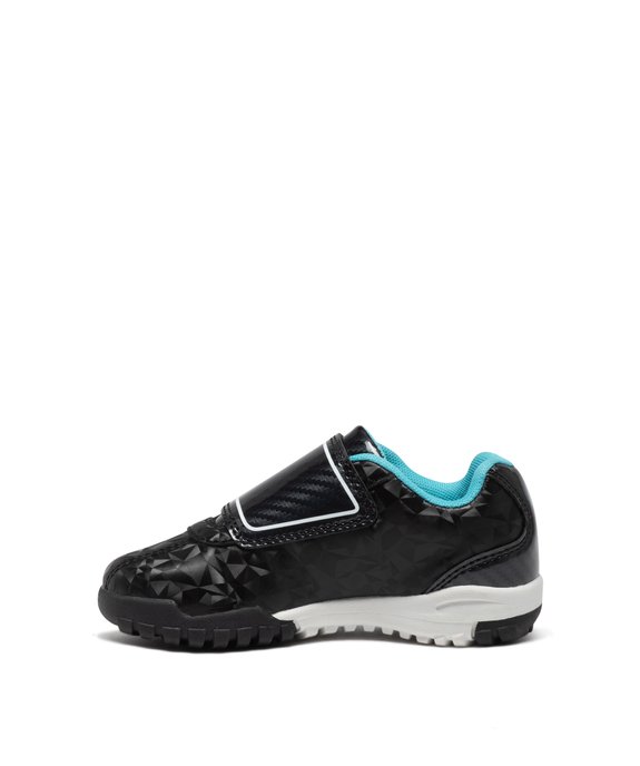 Baskets garçon bicolores à scratch style crampons vue4 - ATHLETIC GEMO FOR GOOD - GEMO