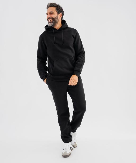 Sweat à capuche en molleton doux homme vue2 - GEMO 4G HOMME - GEMO