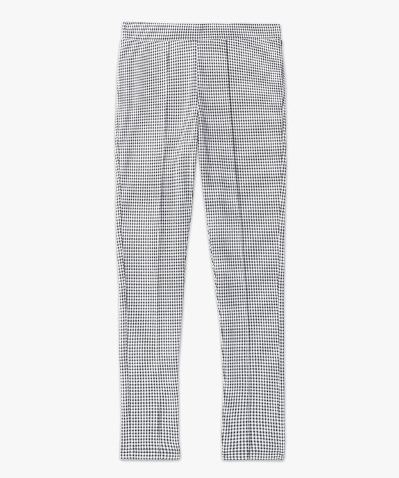 Leggings femme à motif pied de poule vue4 - GEMO(FEMME PAP) - GEMO