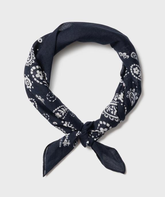 Foulard imprimé façon bandana femme - LuluCastagnette vue2 - LULU CASTAGNETT - GEMO