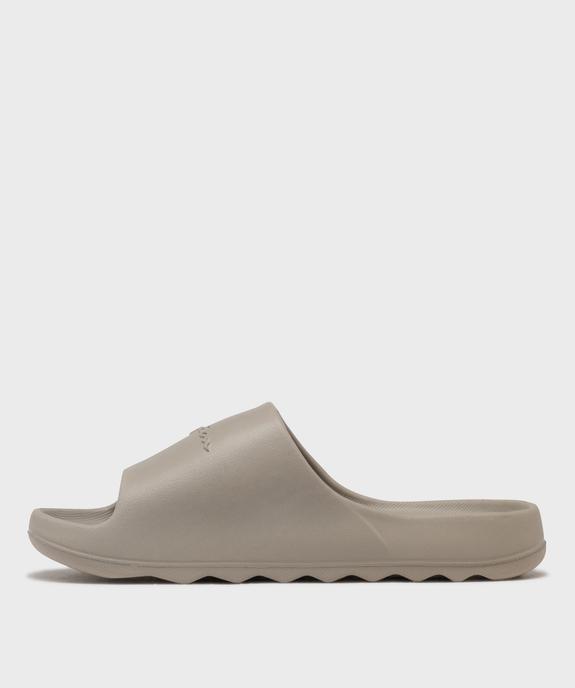 Mules de piscine moulées et unies homme - Champion vue1 - CHAMPION USA - GEMO