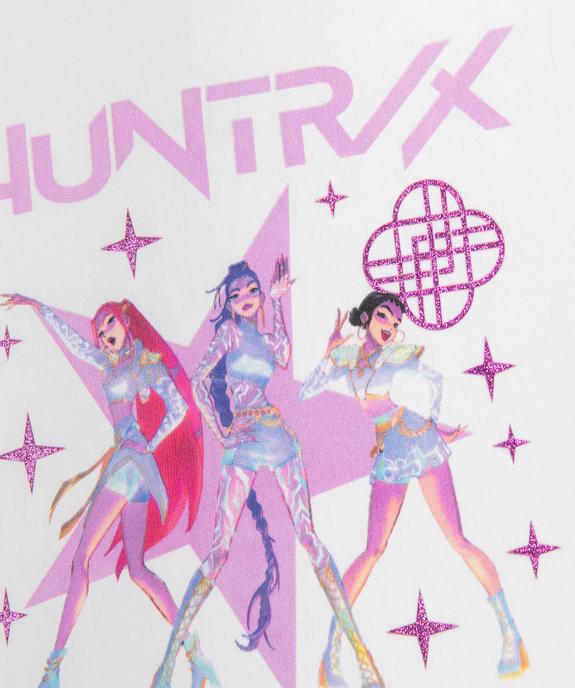 Tee-shirt manches courtes avec motif sur l’avant fille - K-pop Demon Hunters vue3 - KPOP DEMON HUNTERS - GEMO