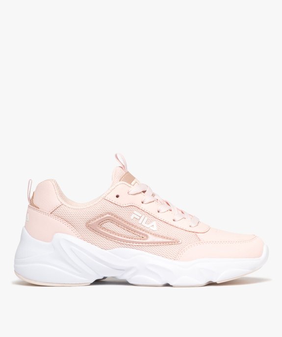 Baskets femme bi-matières à lacets style running Felice - Fila vue2 - FILA - GEMO
