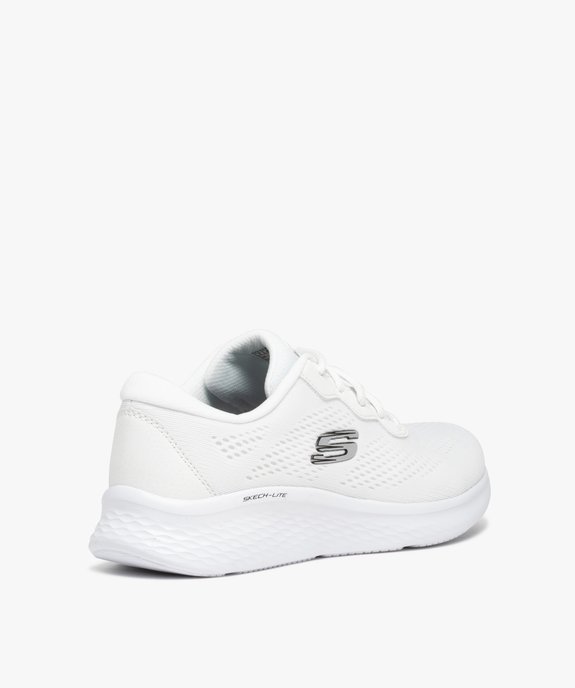 Baskets femme unies extra légères Vegan - Skechers vue4 - SKECHERS - GEMO