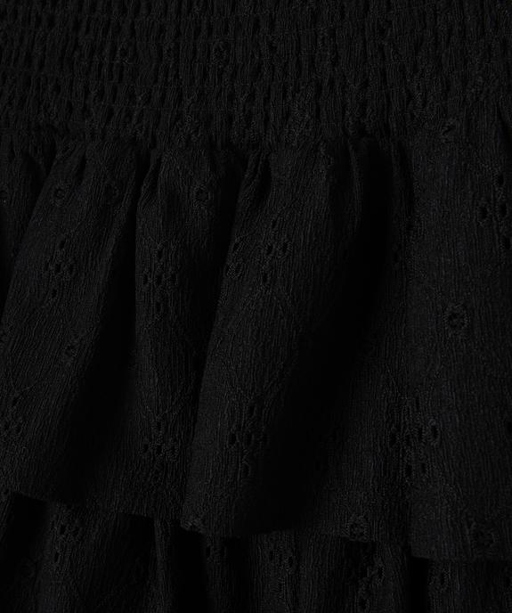 Jupe à volants avec doublure short invisible fille vue2 - GEMO (JUNIOR) - GEMO