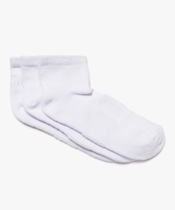Chaussettes homme spécial sport tige courte (lot de 3)  vue1 - GEMO(HOMWR HOM) - GEMO