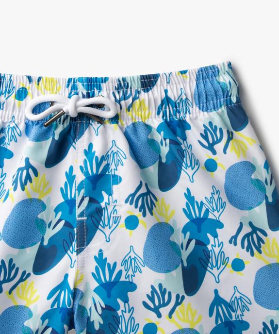 Short de bain garçon à motifs marins vue2 - GEMO (ENFANT) - GEMO