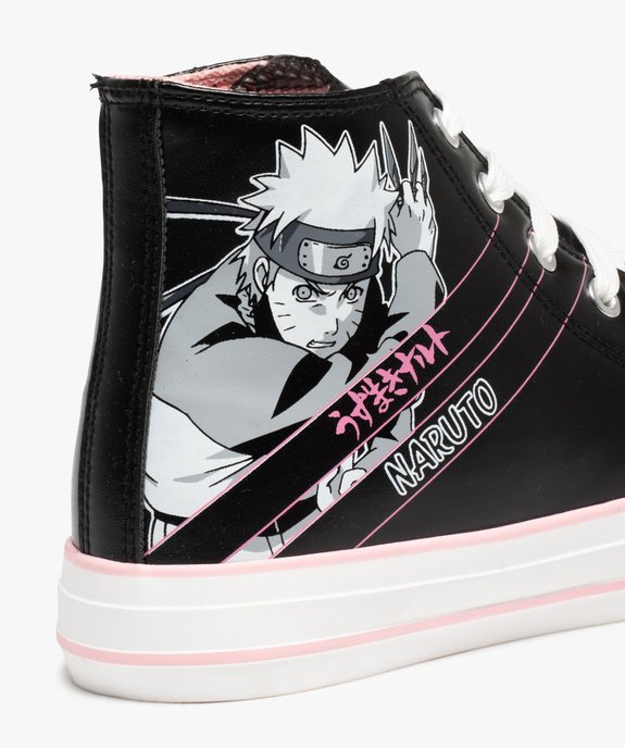 Baskets femme montantes - Naruto vue6 - NARUTO - GEMO