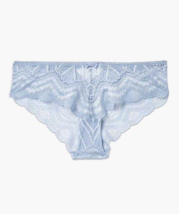 Shorty en dentelle femme - GEMO(HOMWR FEM) Shorty en dentelle femme vue4 - GEMO(HOMWR FEM) - GEMO