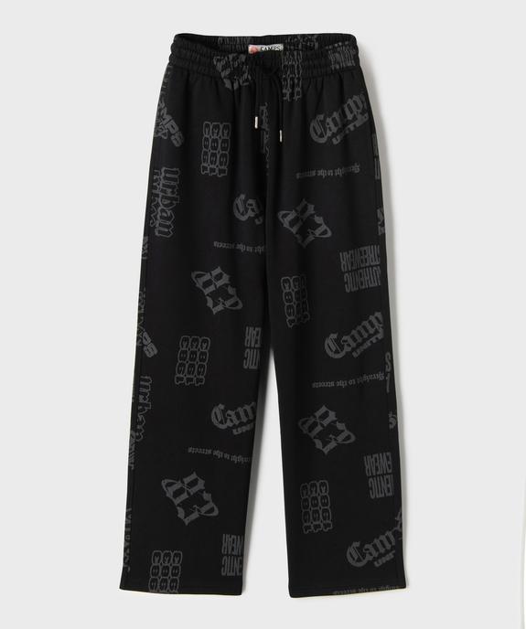 Pantalon de sport imprimé coupe large garçon - Camps United vue1 - CAMPS US GEMO FOR GOOD - GEMO