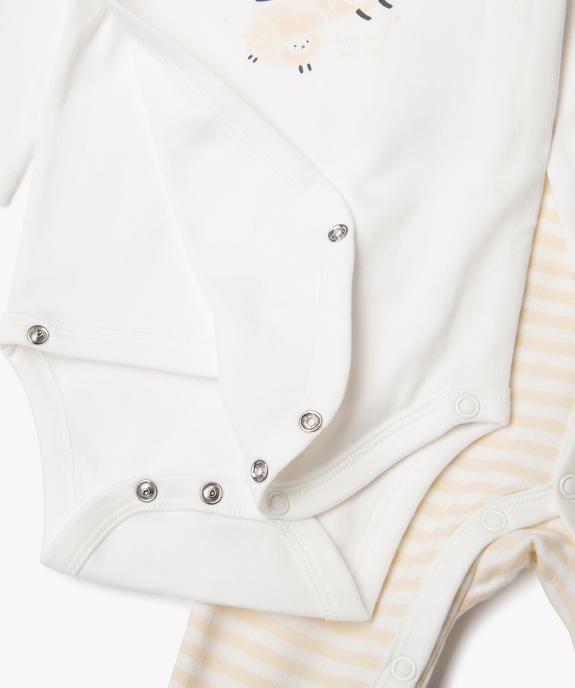 Ensemble naissance 6 pièces bébé vue6 - GEMO 4G BEBE - GEMO