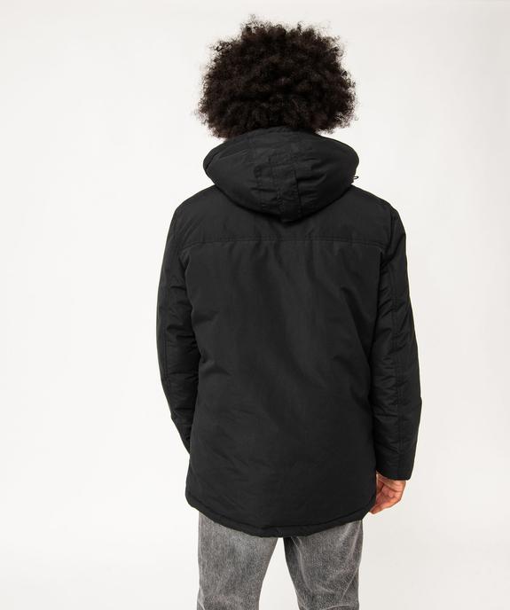 Parka multipoche à capuche homme vue3 - GEMO 4G HOMME - GEMO