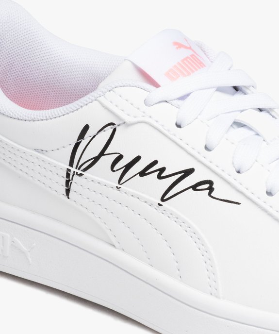 Baskets fille unies style rétro à semelle fine - Puma vue6 - PUMA - GEMO