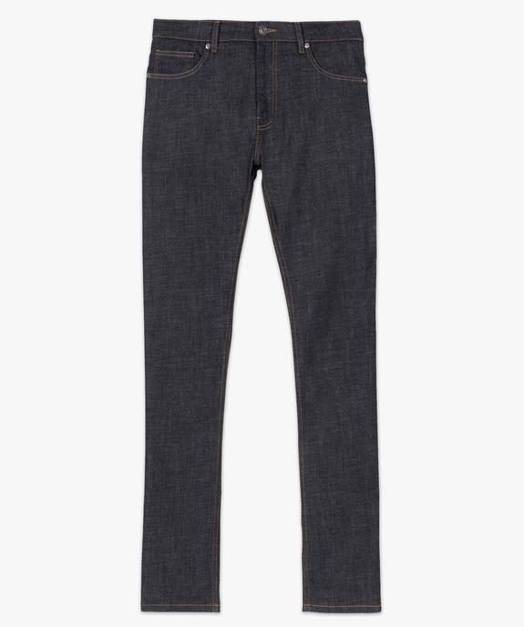 Jean homme coupe Slim en stretch vue4 - GEMO (HOMME) - GEMO