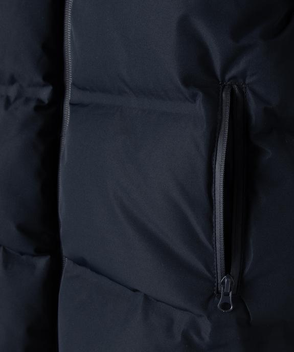 Blouson déperlant doublé polaire à capuche garçon vue4 - GEMO 4G GARCON - GEMO