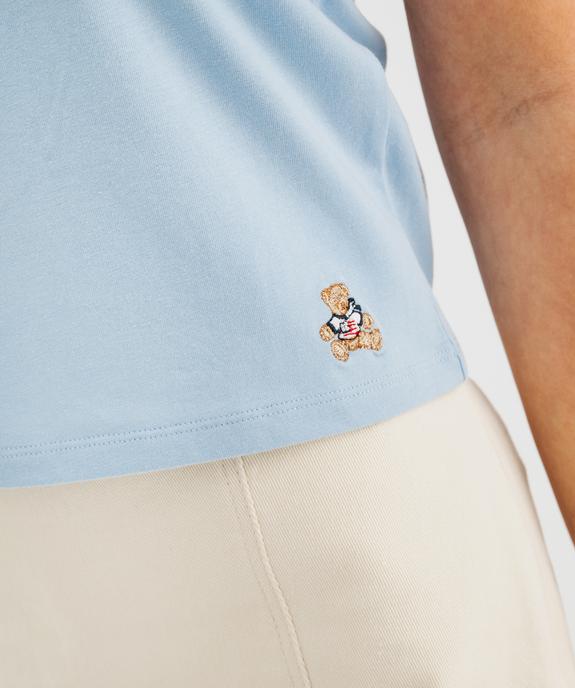 Débardeur à doubles bretelles fille - LuluCastagnette X Alizée vue3 - LULU CASTAGNETTE G4G D - GEMO