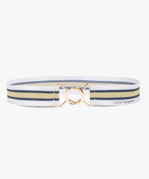 Ceinture fille élastique à paillettes - LuluCastagnette vue1 - LULUCASTAGNETTE - GEMO
