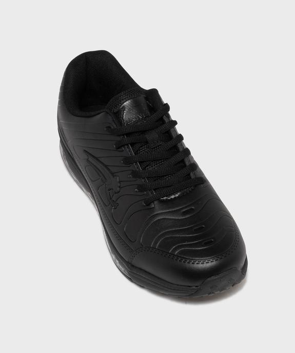 Baskets dessus embossé avec semelle bulle d’air homme - Airness vue5 - AIRNESS - GEMO