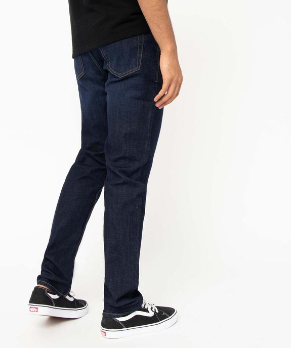 Jean écoresponsable coupe slim homme vue3 - GEMO 4G HOMME - GEMO