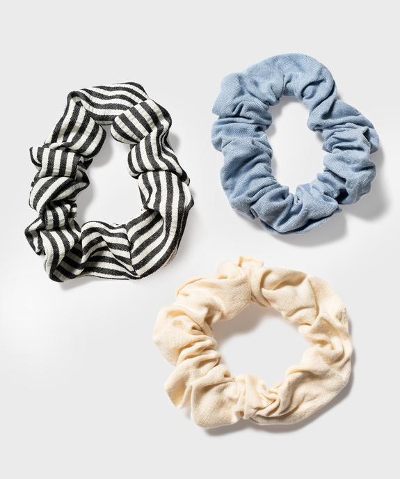 Chouchous pour les cheveux couleurs variées (lot de 3) vue1 - GEMO (ACCESS) - GEMO