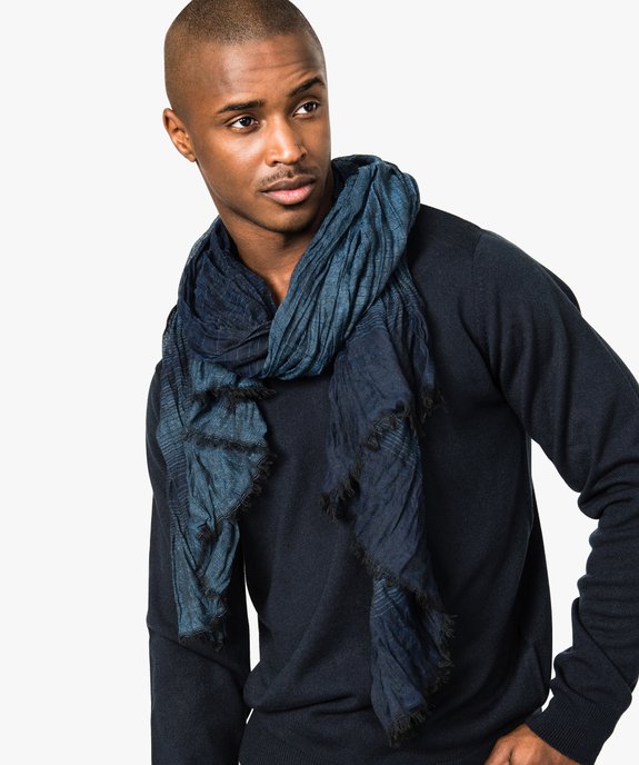 Chèche pour homme aux coloris dégradés vue1 - GEMO (ACCESS) - GEMO