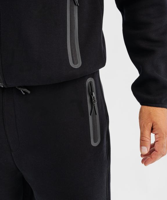 Bermuda de sport avec poches zippées homme vue2 - GEMO (HOMME) - GEMO