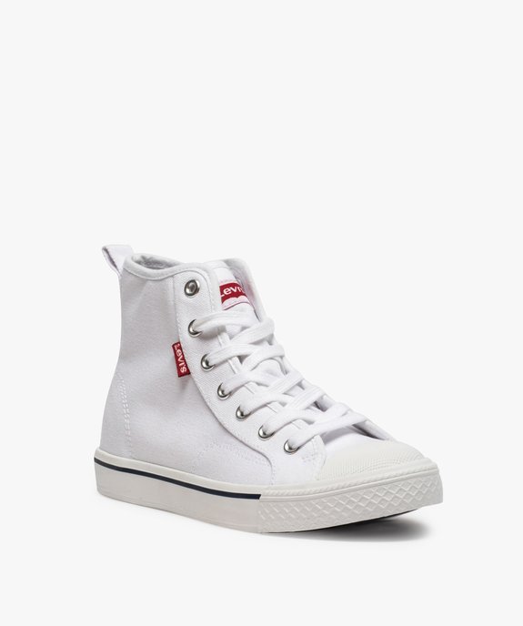 Baskets fille semi-montantes en toile unie – Levi’s vue2 - LEVI'S - GEMO