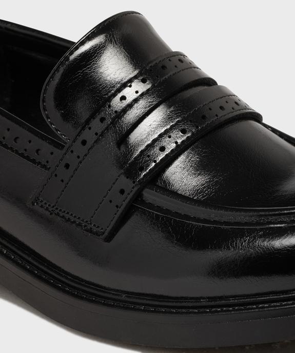 Mocassins vernis mat à détails ajourés femme - Follow Me vue6 - FOLLOW ME - GEMO