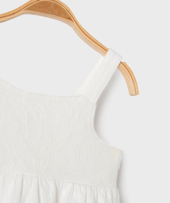 Robe à bretelles coupe évasée bébé fille vue2 - GEMO(BEBE DEBT) - GEMO