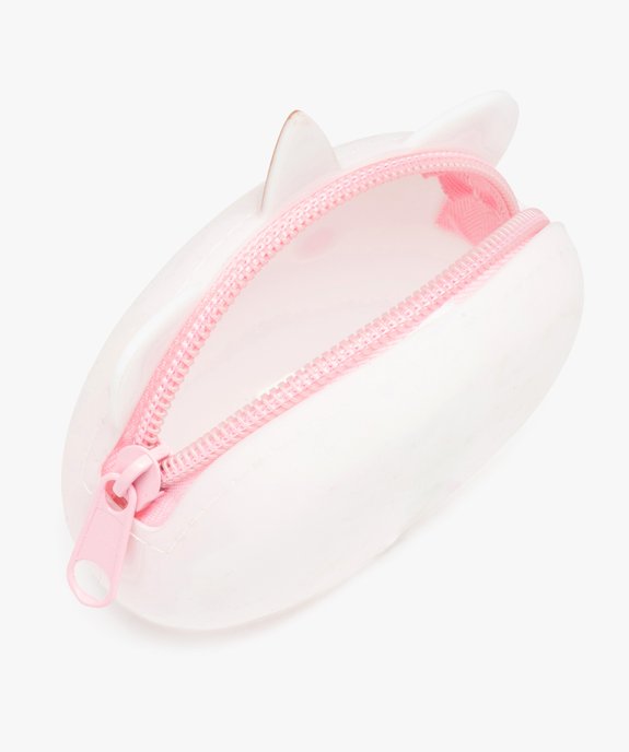 Porte-monnaie licorne en silicone souple fille vue2 - GEMO (ENFANT) - GEMO