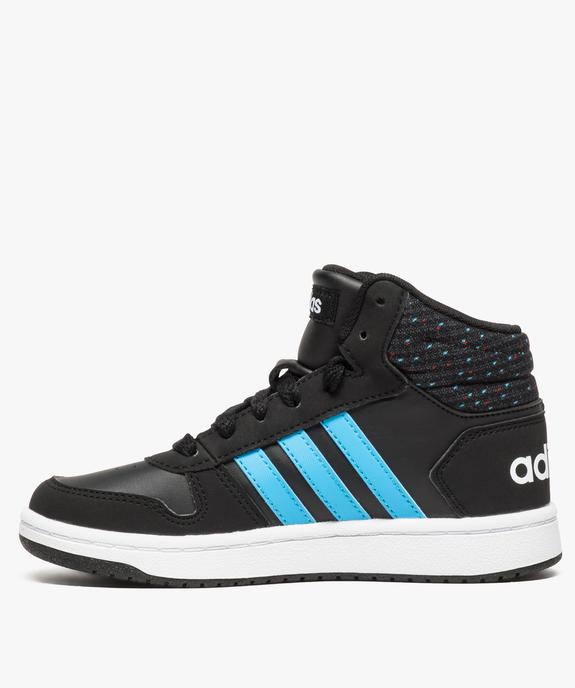 Baskets montantes enfants avec col fantaisie - Adidas vue3 - ADIDAS - GEMO
