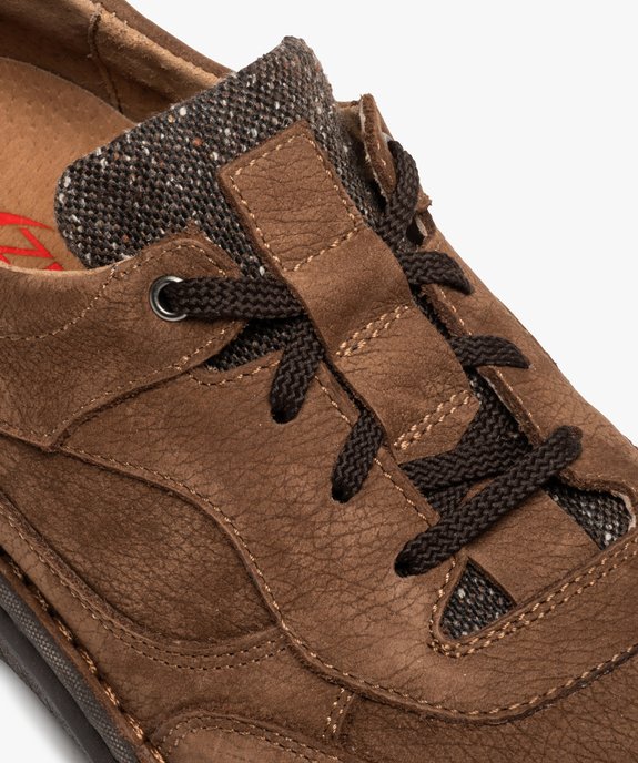 Derbies homme confort dessus cuir uni – Zen Air vue6 - ZEN AIR - GEMO