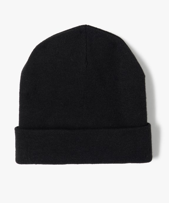 Bonnet femme uni en maille fine vue1 - GEMO (ACCESS) - GEMO