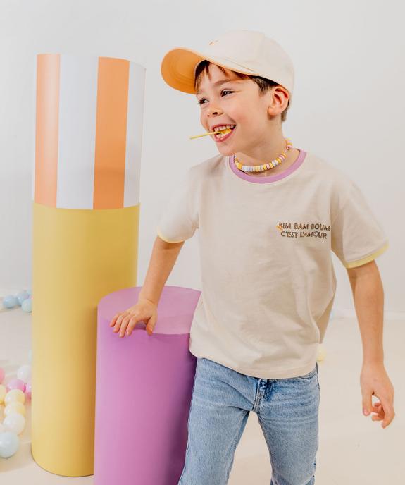 Casquette avec motif brodé mixte - Gemo X Maëva vue1 - GEMO (ENFANT) - GEMO