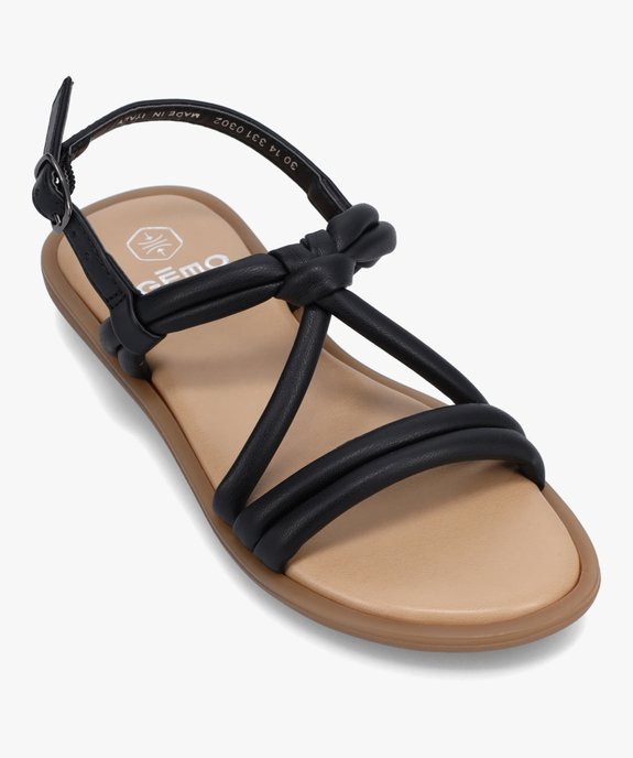 Sandales fille à fines brides rembourrées vue5 - GEMO (ENFANT) - GEMO