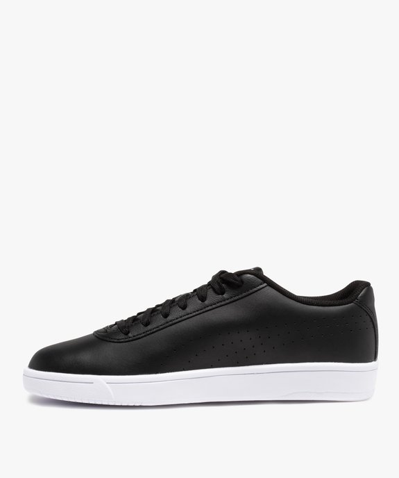 Tennis homme unies à lacets – Puma Courtpure vue3 - PUMA - GEMO
