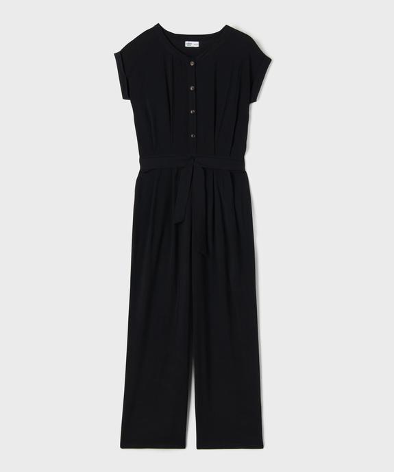 Combinaison noire pour fille vue1 - GEMO 4G FILLE - GEMO