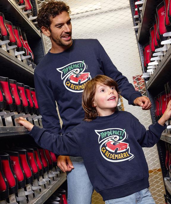 Sweat avec motif vintage homme - Gémo x Lulu la Nantaise vue2 - GEMO 4G HOMME - GEMO