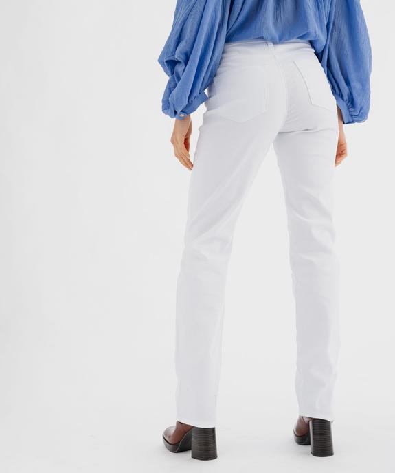 Jean Regular taille haute femme grande longueur - L30 vue4 - GEMO(FEMME PAP) - GEMO