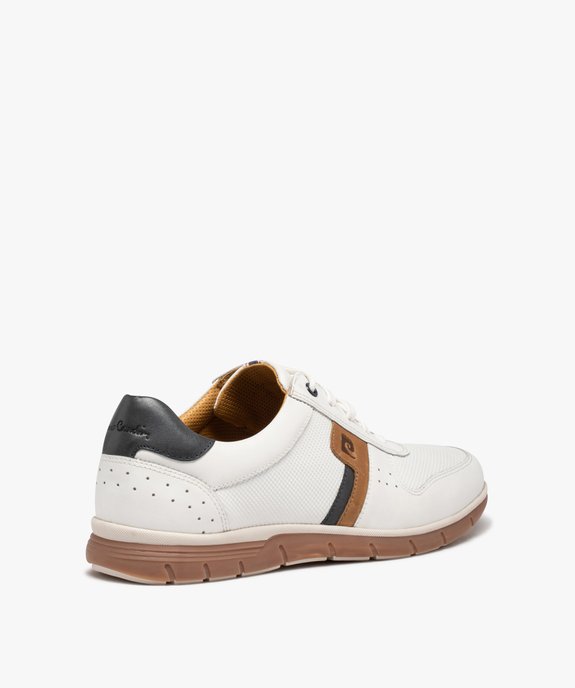 Baskets homme dessus en cuir uni – Pierre Cardin vue4 - PIERRE CARDIN D - GEMO